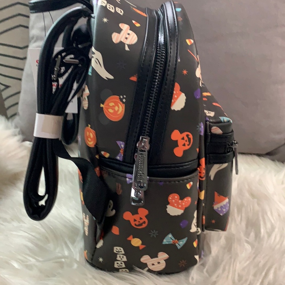 Disney Mickey Icon Halloween Loungefly Backpack - Picture 9 of 9